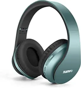Bluetooth Headphones,TUINYO Wireless Headphones Over Ear with Microphone